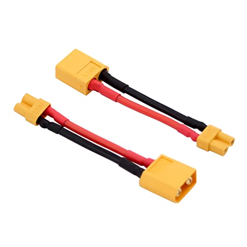 Adaptadores de Conector RC XT60 a XT30, 4 piezas miniatura 2