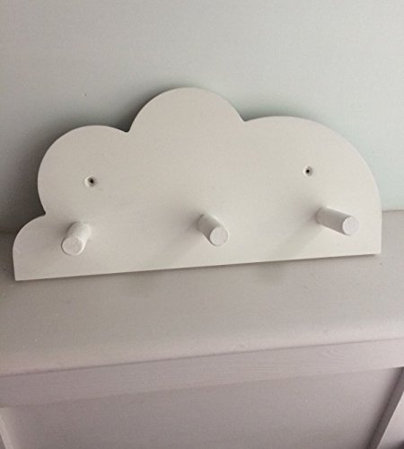 Nube de guardería Peg placa de pared perchero