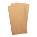 Blank Travelers Notebook Refill 3-Pack 4.5 x 8.5 Inch 100gsm Thick Standard Size Unlined Inserts, 192 Pages. Perfect for Sketching, Drawing
