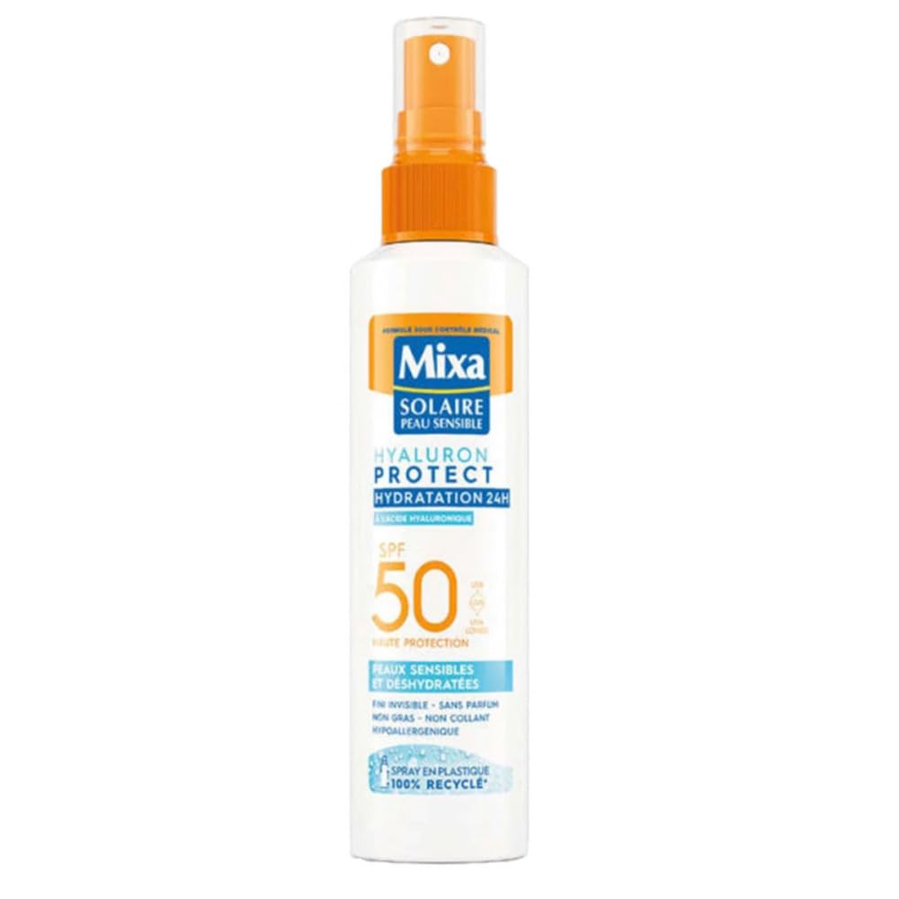 Mixa Ochrona przeciwsłoneczna skóra wrażliwa hialuron spf50 150ml