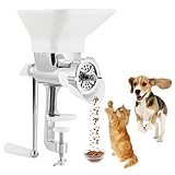 Máquina de pellets para alimentación de gatos y perros, granulador de cebo de pesca para pájaros, máquina para hacer pellets de comida para perros y gatos, moldes opcionales, para peces, loros 6mm