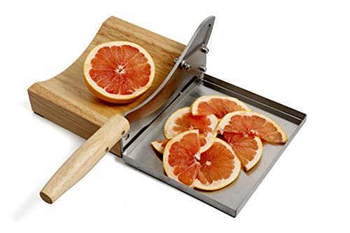 Ultra Tec Biltong-Pro radiused Slicer with Magnetic Stainless Steel Tray