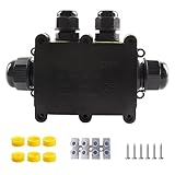 Waterproof IP68 Junction Box, Outdoor Electrical Connector Box with Terminal External Sleeve Coupler