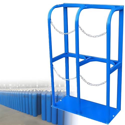 Chariot bouteille de gaz en acier à roulettes pour déplacer votre équipement du garage au jardin