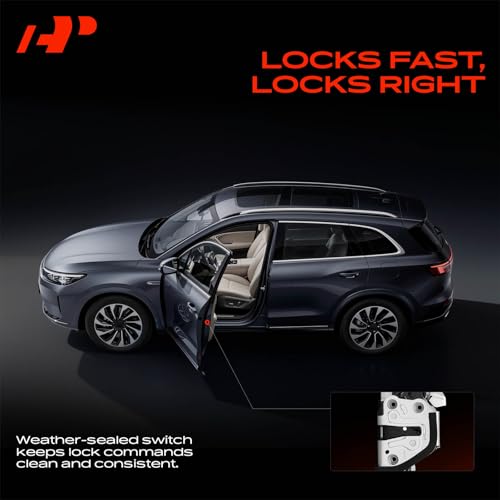 Image of A-Premium Front Left Driver Side Door Lock Actuator Compatible with Toyota Sienna, Prius V, Camry & Lexus RX350, IS300, RX450h, LX570, RC300, IS250, NX200t, NX300, IS350, RC350, NX300h, RC F, RC200t
