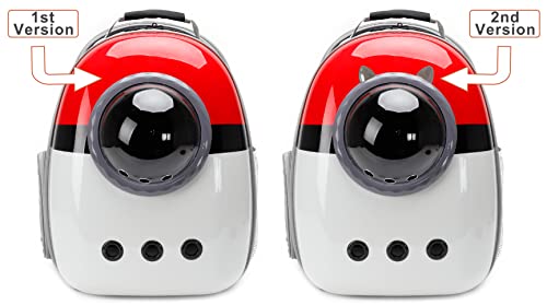 Dual Expandable Cat Backpack Front & Back Extension Pet Backpack Carrier, Fit up to 20 lbs, Bubble Capsule Dog Backpack Travel, Hiking & Outdoor Backpack… - Image 5