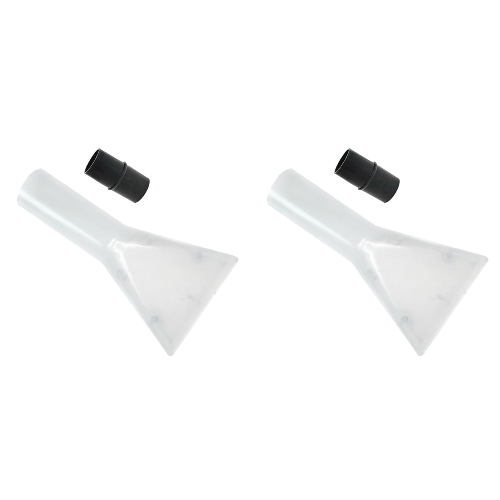 Vjsujehgy 2X Sprayer Vacuum Extractor Nozzle Head Nozzle Vacuum 32-35mm Carpet Sofa Machine Absorbent Transparent Scraper Head