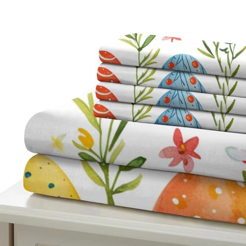 Housse de couette Oeufs de Pâques 2 pièces pour illuminer la chambre d'enfant - 6