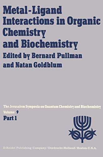 Metal-Ligand Interactions in Organic Chemistry ... 9027707510 Book Cover