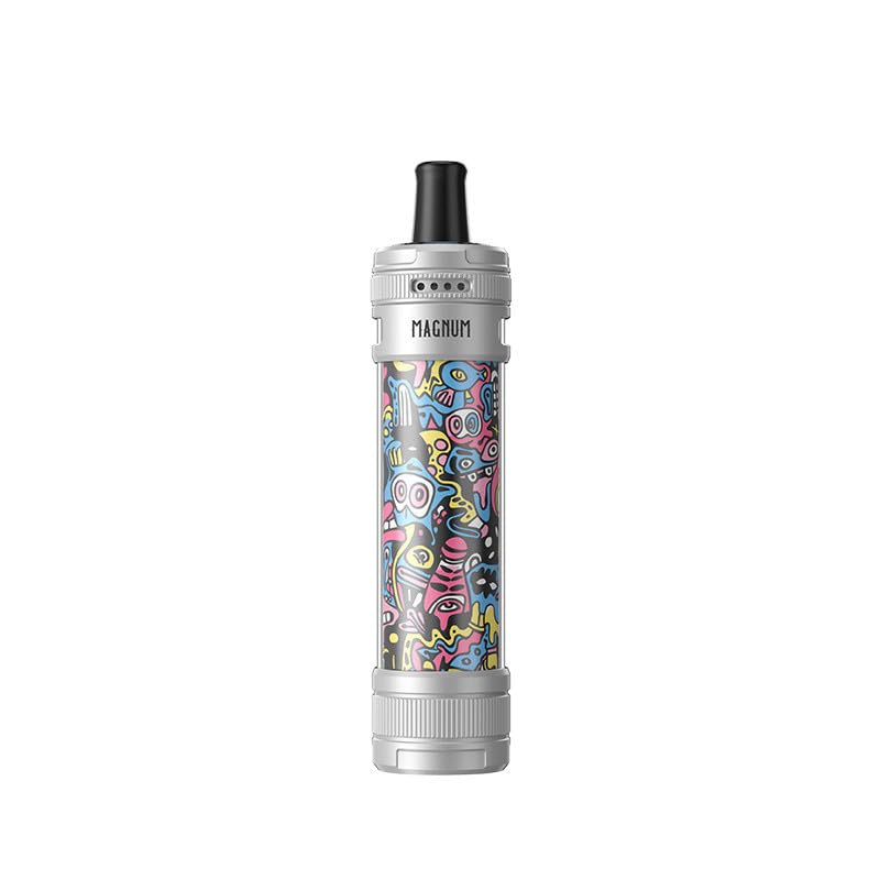 Kit e‑chicha Magnum – Batterie intégrée 3800 mAh – Pod 6 ml – Airflow réglable – USB‑C – Sans tabac et sans nicotine + goodies Born To...