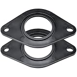 Fiegromech 1.5 Inch Tweeter Speaker Adapter,Plastic Car Front Dash Speakers Spacer Ring Kit Compatible with Toyota Sienna Tacoma 4Runner Highlander Tundra Prius Subaru Lexus Audio Mount Adapters 2PCS