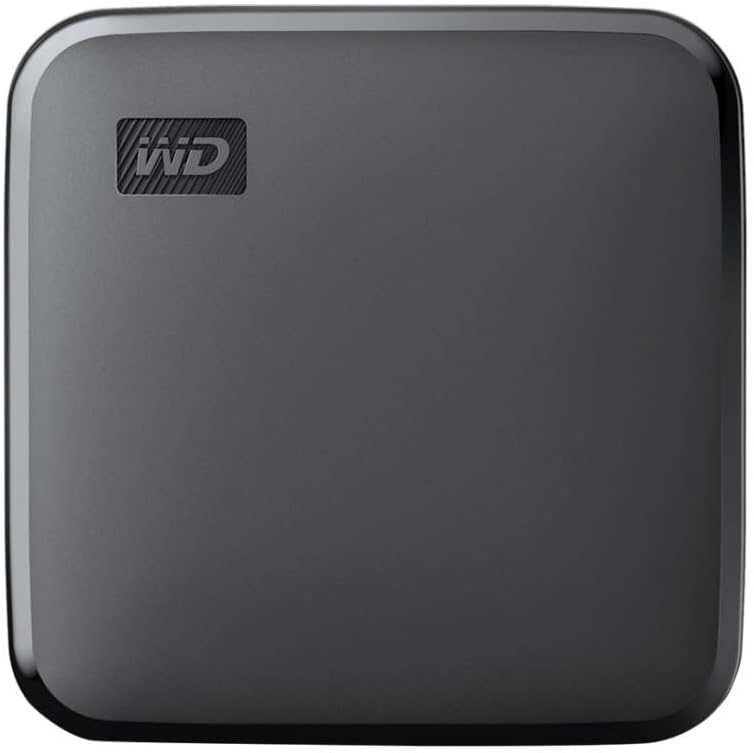 Western Digital WD WD 1Tb Elements Portable SSD, 400Mb/S R, Upto 2 Meter Drop Protection, PC & Mac Compatible, 3 Y Warranty (BAYN0010BBK-WESN)