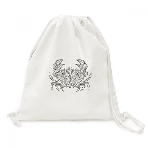 Sac à dos cordon océan en toile parfait pour vos escapades et voyages
