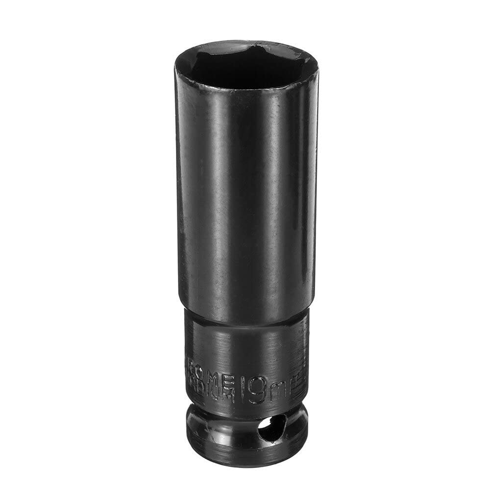 VIDOO 10szt Zestaw Kluczy Nasadowych Udarowych 1/2 Cala Metryczne Adapter Uchwytu