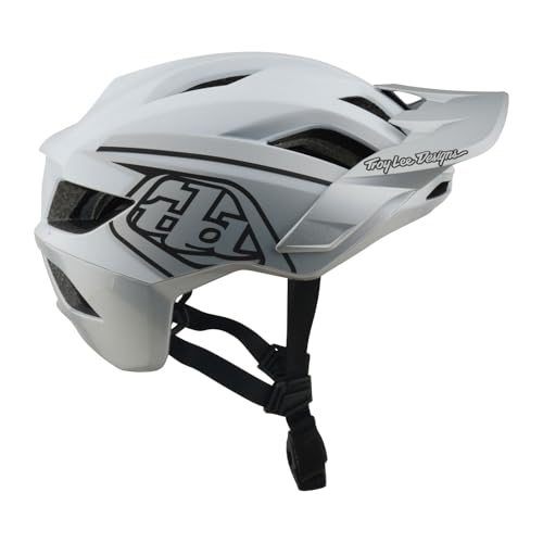 Casco Troy Lee Designs Flowline SE Phantom White MD/LG con acabados de alta calidad 6