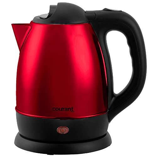 Tetera Eléctrica Courant 1.5 L Rojo Acero Inox miniatura 1
