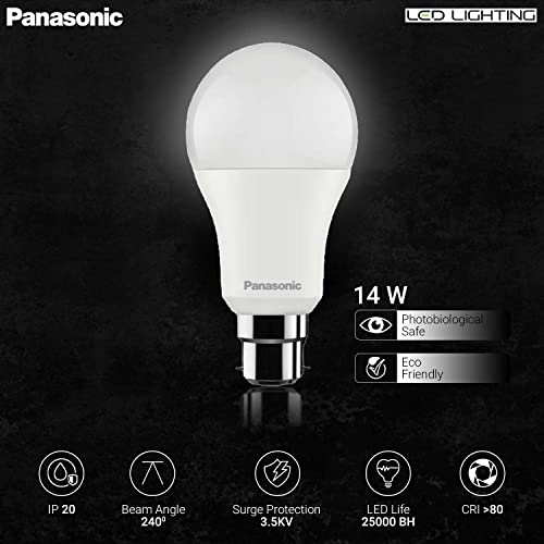 Image of Panasonic 14W Allrounder 3 in one LED Bulb, 6500K (Pack of 1)