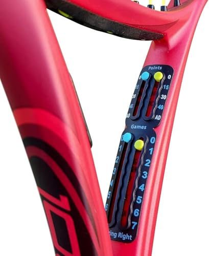 Scoring Right Racchetta da tennis portatile e segnapunti per...