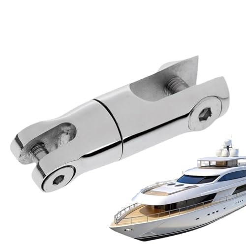 Connecteur pivotant pour bateau à rouleau multidirectionnel en acier inoxydable