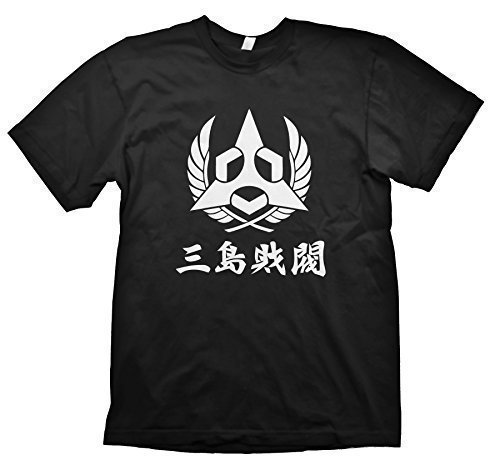 Purple Imp Mishima Zaibatsu t-Shirt Inspired by Tekken (Large) Black
