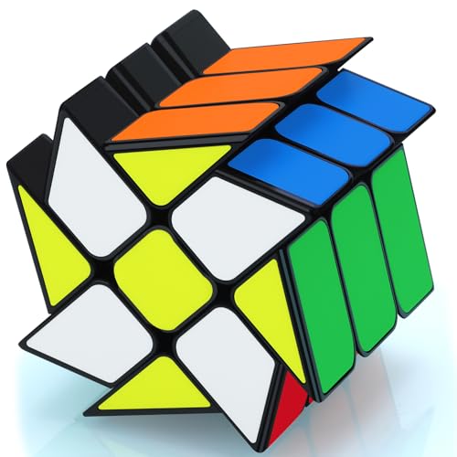 TOYESS Cubo Magico Fenghuolun para Niños y Adultos, Speed Cube Multicolor Profesional, 3D Rompecabezas Puzzle de Juguete,Relleno para Calcetines para Niños y Niñas TOYESS Cubo Magico Fenghuolun para Niños y Adultos, Speed Cube Multicolor Profesional, 3D Rompecabezas Puzzle de Juguete,Relleno para Calcetines para Niños y Niñas