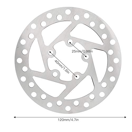 2 Pcs Disc Brake 120MM Aluminium Alloy Electric Scooter Disc Brake Pad Disc Conversion Accessories for Electric Scooter Ebike - Image 3