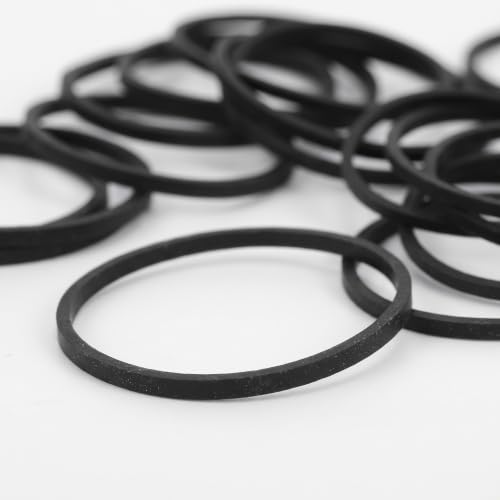 Gomas elásticas negras para empaquetar fajos de dinero Kisangel 5