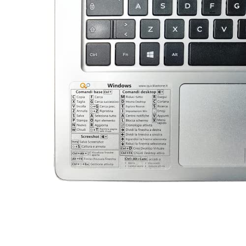 Quick Last One - Adesivo per Scorciatoie da Tastiera per