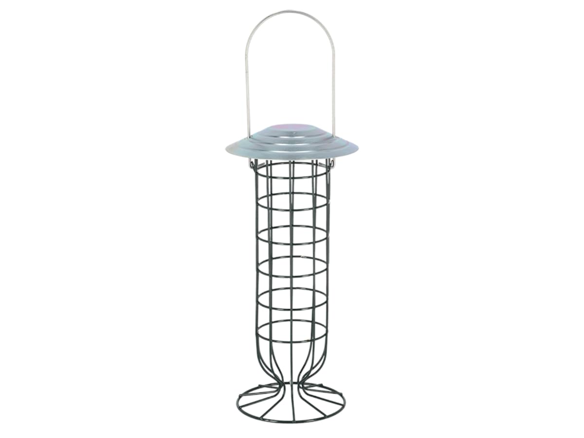 Distributeur de boules de suif Fallen Fruits FB305 mangeoire oiseaux zinc