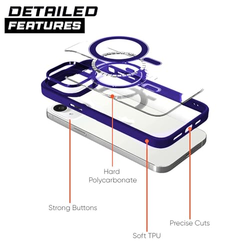 Image of amazon basics Mobile Cover for Apple iPhone 14 Pro | Full Camera Protection | Premium Liquid Silicon Case | Flexible Bumper Case for Apple iPhone 14 Pro (Dark Purple)