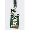 Hunter x Hunter Anime ID Badge Holder Lanyard w/Gon Freecss Rubber Pendant and Collectible Sticker - Image 2