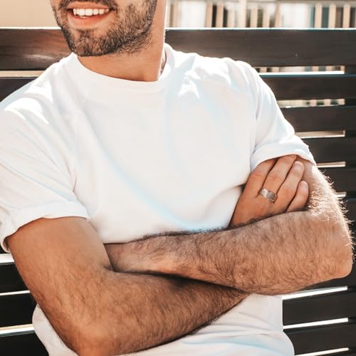 King Will GLORY 6mm 8mm 24k Gold Plated High Polished Comfort Fit Domed Tungsten Ring Wedding Band