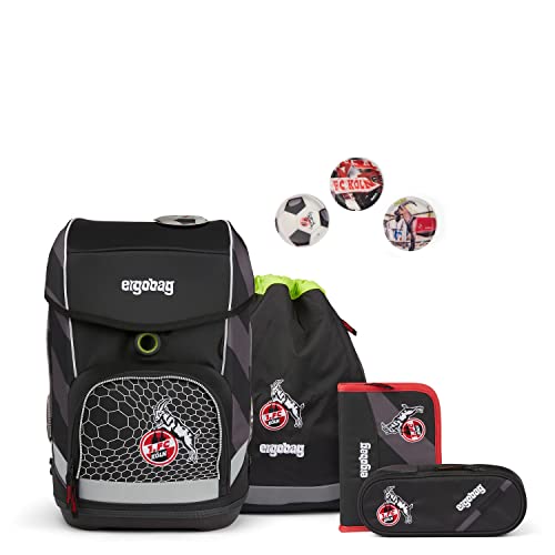 ergobag Cubo Schoolbag Set 5-teilig Domstürmbär