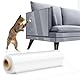 BeSokar Kratzschutzfolie, Sofa-Schutz Transparent, Kratzschutz Wand, Kratzschutzfolie, Couch Kratzschutz, Anti-Kratz/Krallen Tape für Möbel Couch Sofa Wand Tür Schutz (300 * 30cm)
