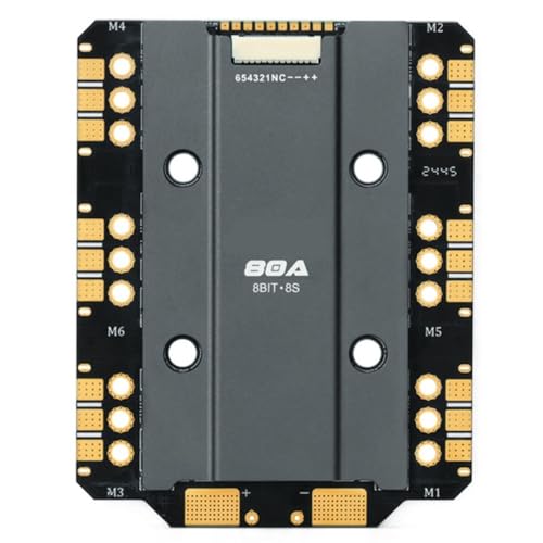 Stack F722 80A ECO 6-en-1 contrôleur de vol drone compatible 13-15 pouces ICM42688P
