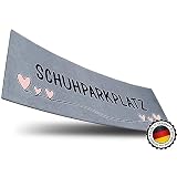 ElbFuchs® Schuhparkplatz Fußmatte 100x35cm | Ideale Schuhmatte Abtropfmatte und Schuhunterlage | Waschbare Fussmatte und Schuhabstreifer für Innen
