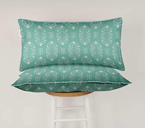 Coussin rectangulaire imperméable en polyester de qualité supérieure pour extérieur - 7