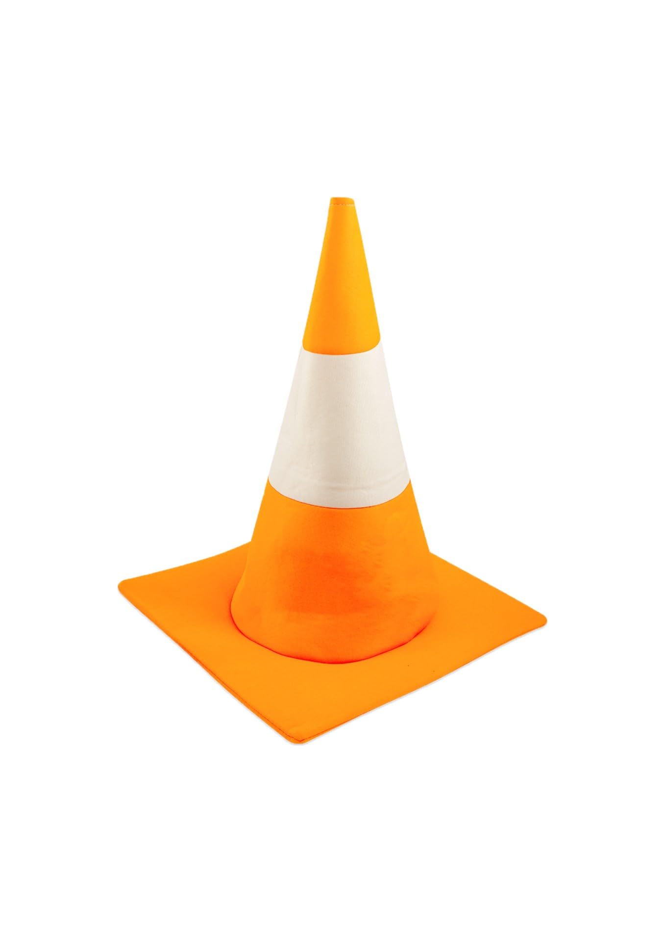 HENBRANDT 12 x Adult Orange Traffic Cone Funny Hats Joke Gift Stag Night Hen Do Birthday Party Headwear One Size Road Safety Novelty Fancy Dress Costume Accessory for Men and Women
