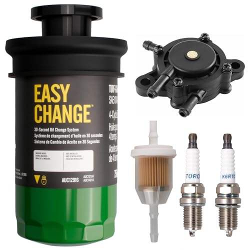 Hsbxbx AUC13705 Home Maintenance Service Kit Compatible with John Deere E120 E130 E150 S120 S130 100 Series Lawn & Garden Tractors