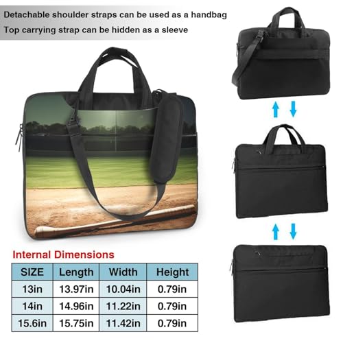 Bolso para laptop estilo baseball deportivo unisex miniatura 4