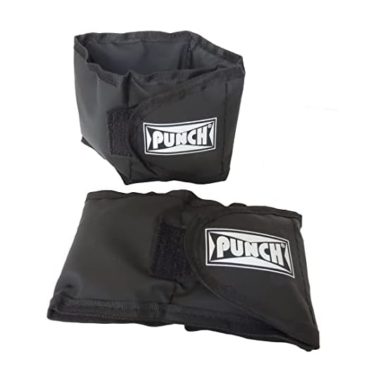 Punch Tornozeleira Unissex, Preto, 1,5 Kg
