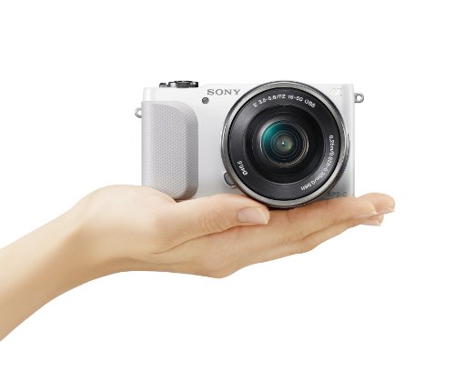 Sony Nex-3Nl/W Mirrorless Digital Camera Kit (White) #TOP2