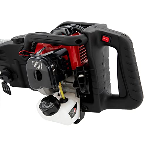 32.7Cc 2-Stroke Gas Powered Demolition Jack Hammer Single Cylinder Concrete Breaker Machine Heavy Duty Electric Blasting Hammer For Trenching, Chipping And Hole Breaking #TOP2