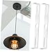 Angoily Ceiling Light Rack 4pcs Mounting Plate Bracket Diy Light Tools Lamp Connector Rack Multipurpose Use for Residential Commercial