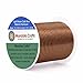 Mandala Crafts Anodized Aluminum Wire for Sculpting, Armature, Jewelry Making, Gem Metal Wrap, Garden, Colored and Soft, 1 Roll(16 Gauge, Light Brown)