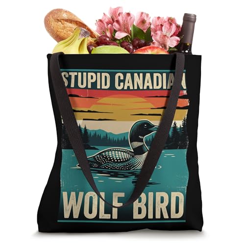 Bolso tote Heated Loon Hockey Meme miniatura 4