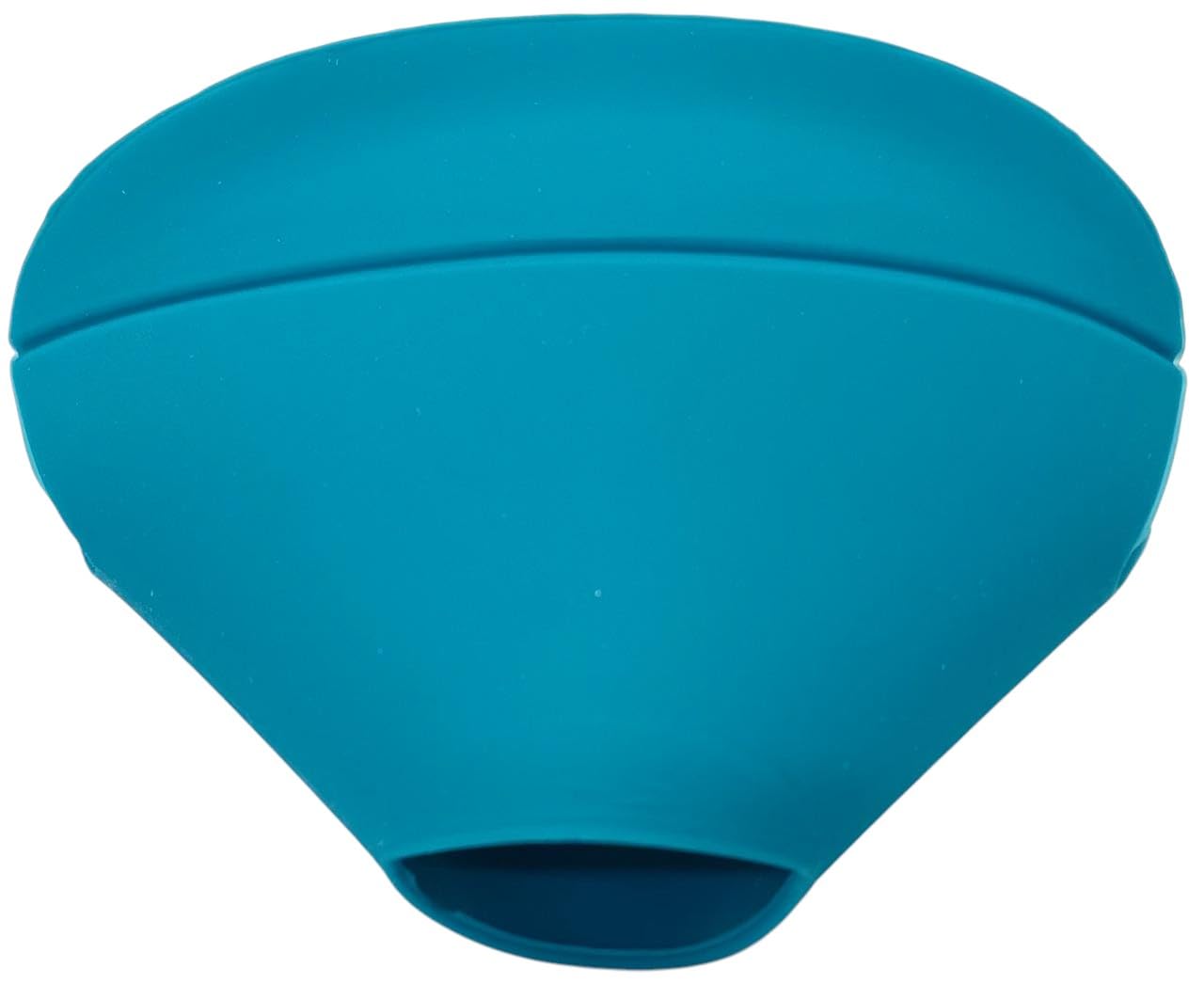 Trudeau Pinza de silicona para cocina resistente al calor. Multiusos 3 en 1: agarra platos o bandejas calientes, para usar como embudo, y para abrir botellas duras. Asa o agarradera de silicona