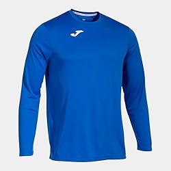 Joma - Camiseta Deportiva Manga Larga Hombre - Lig...: ALTA TRANSPIRABILIDAD Y SECADO RÁPIDO: Máximo confort con una camiseta manga larga cuello redondo diseñada conn tecnología de tejido avanzada para un mejor rendimiento. LIBERTAD DE MOVIMIENTO: Sin restricciones ni rozaduras. Manga larga diseñada para...