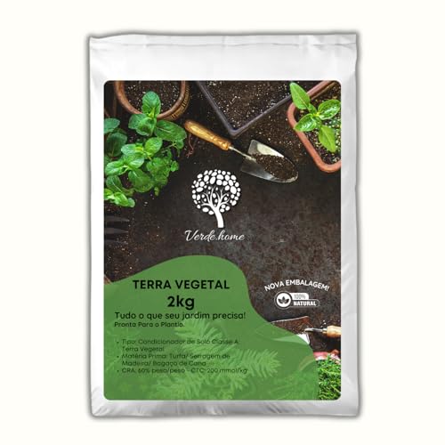 Terra Vegetal Pronta Para Plantio de Plantas Ecológico 2Kg