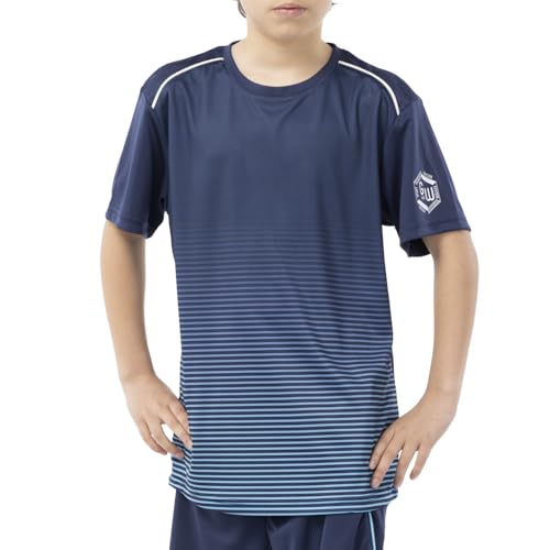 ALPHADVENTURE - Conjunto Deportivo Niño, Chándal de 2 Piezas, Set Camiseta Manga Corta y Pantalón Corto para Hacer Deporte - Tallas de 6 hasta 14 años